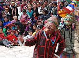 Mustang Lo Manthang Tiji Festival Day 2 04 Comedic Dancers